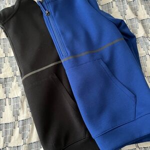 Zella Kids Black and Blue Hoodies